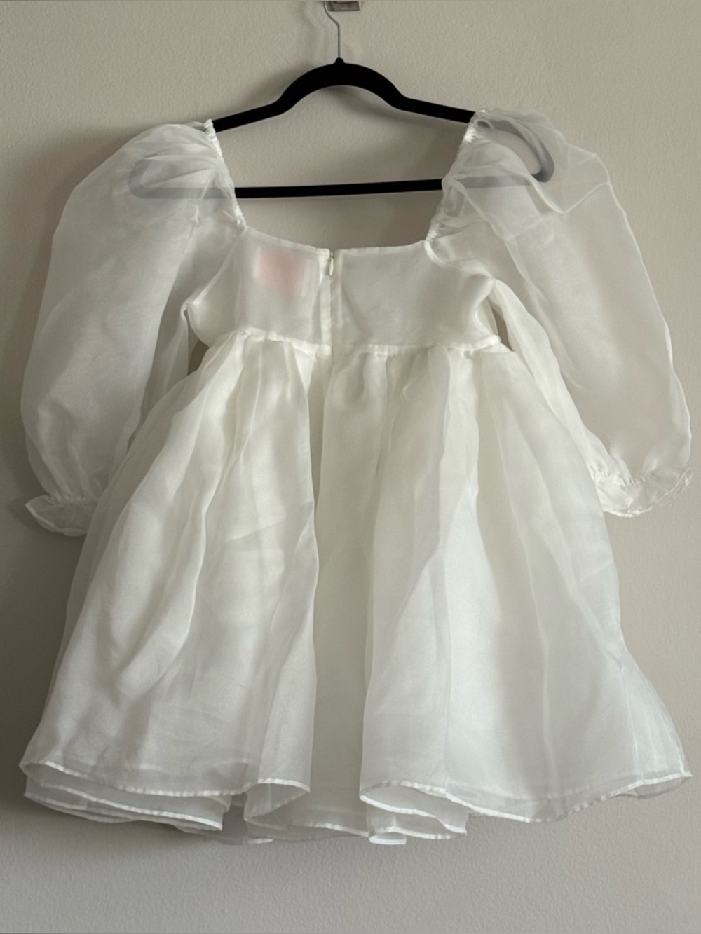 Selkie Ivory Puff Dress - Picture 7 of 7